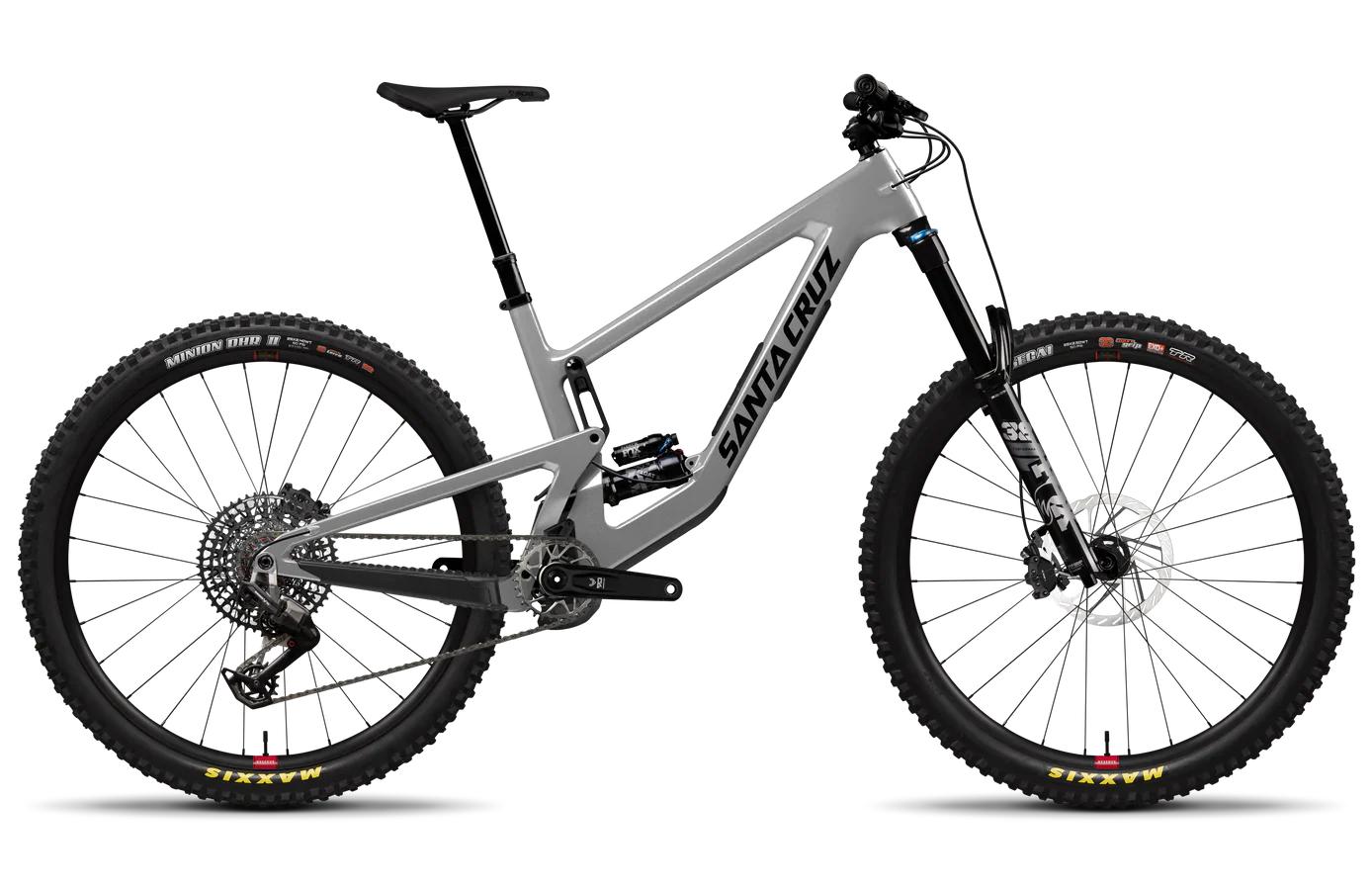 Santa Cruz Megatower Gloss Silver 2026