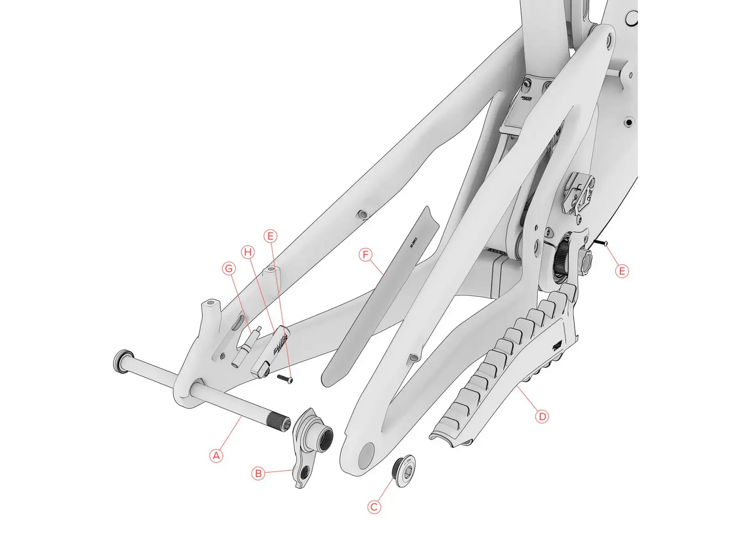 Chainstay Protector Heckler SL