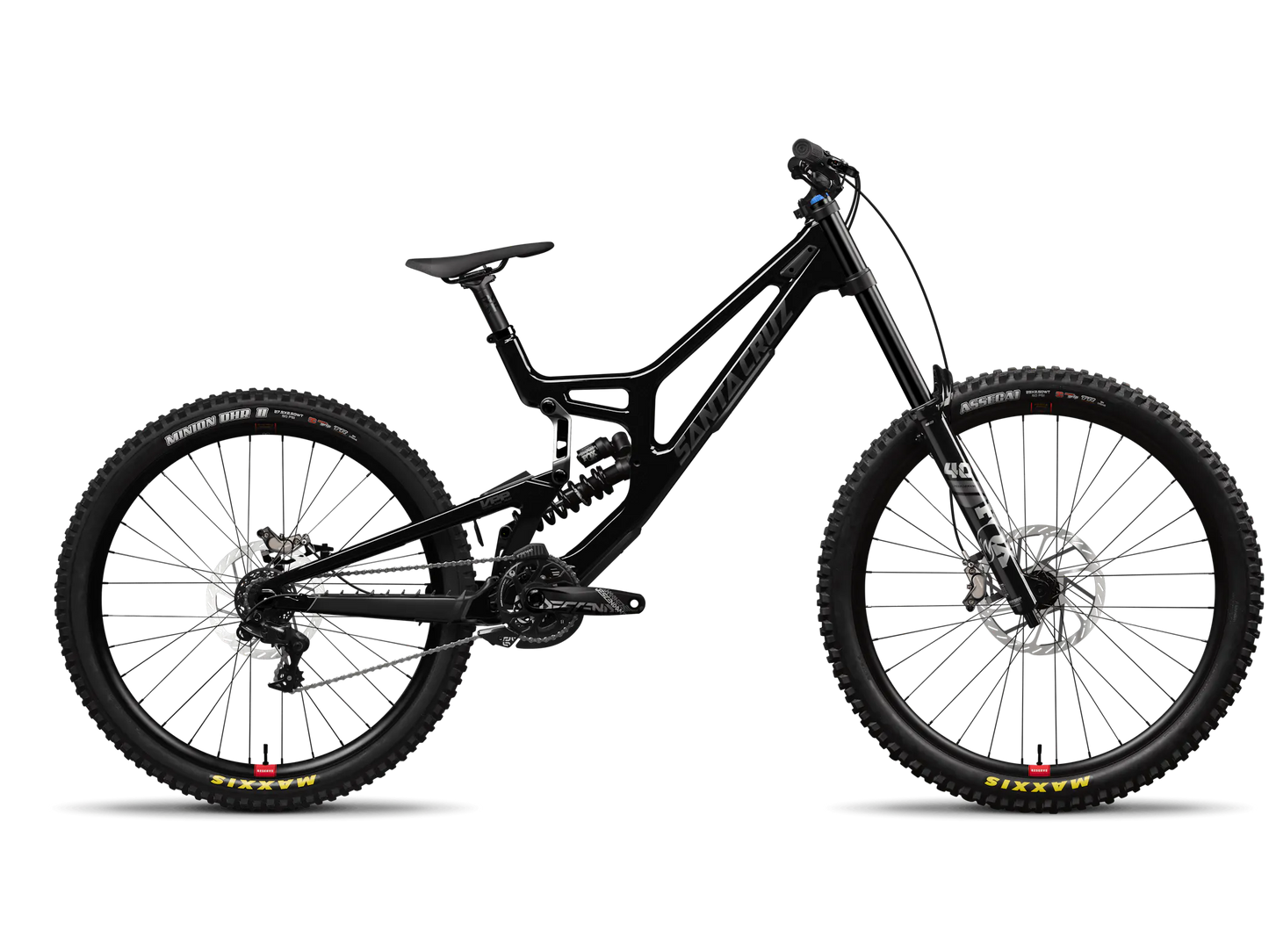 Santa Cruz V10 Gloss Black Sparkle 2025